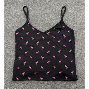 Torrid Womens Pink Metallic Flamingo Print Super Soft Knits Top Plus Size 4X